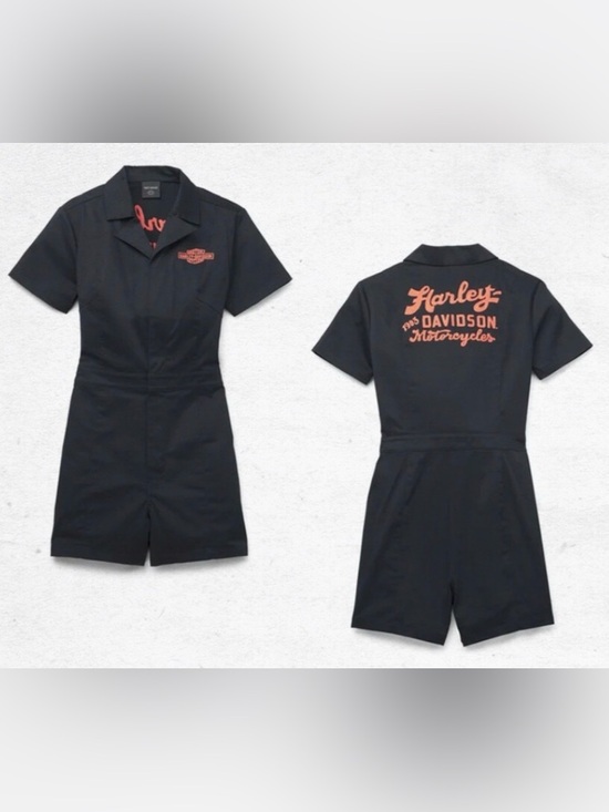 Harley-Davidson Pants - Harley-Davidson Women's Flag Girl Jumpsuit size 2x